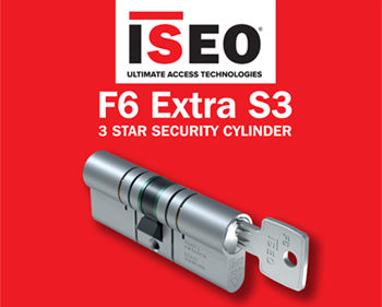 Example of a 3 star rated anti-snap cylinder lock